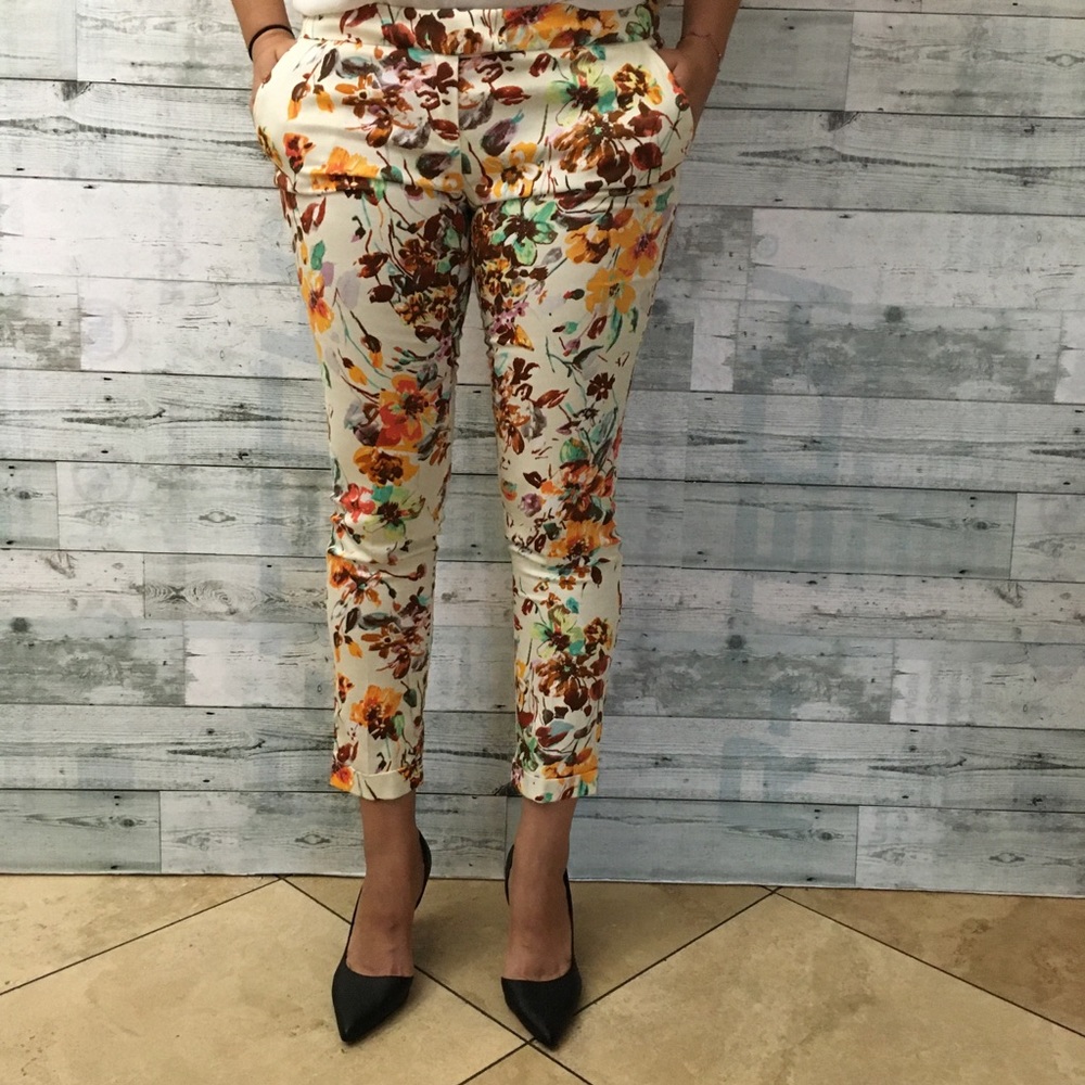 Motivi Floral Pants